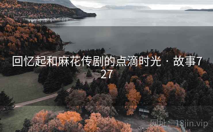 回忆起和麻花传剧的点滴时光 · 故事727
